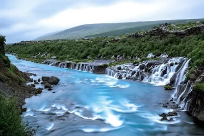 Водопадът, Исландия 