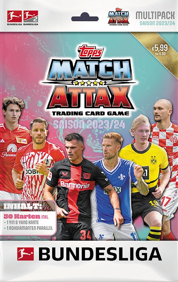Football Cartophilic Info Exchange: Topps (Germany) - Match Attax Bundesliga  2023/24 (10) - P1-P9 - Puzzle