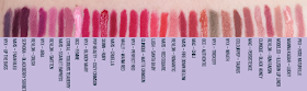 Neutral, Brown, Orange, Red, Pink, Purple Lipstick MEGA SWATCH | Crappy Candle