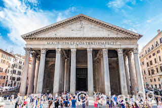 海外旅行の写真：ローマのパンテオン (Pantheon)