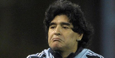 Maradona rechaza amistoso con Sudafrica