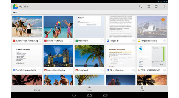 Update Google Drive Android, Kinerja Lebih Cepat