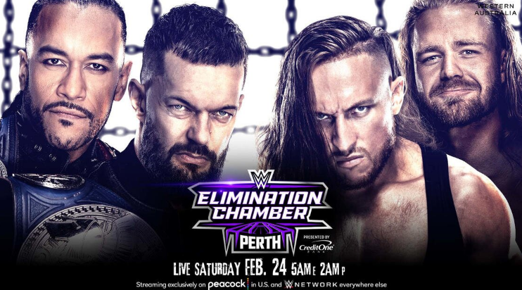 Exciting Moments at WWE Elimination Chamber 2024: The Undisputed WWE Tag Team Championship Match