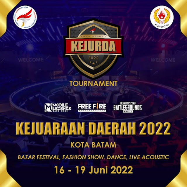 Esport Indonesia Kota Batam Akan Gelar Turnamen Mobil Legends, Free Fire dan PUBG Pada Pertengahan Bulan Juni ini  