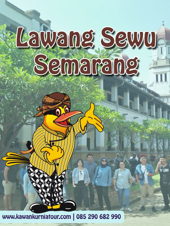 Brosur wisata lawang sewu Semarang