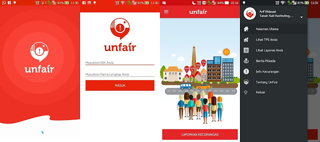 Unfair: Laporkan Tindak Kecurangan Pilkada Pakai Apps Ini