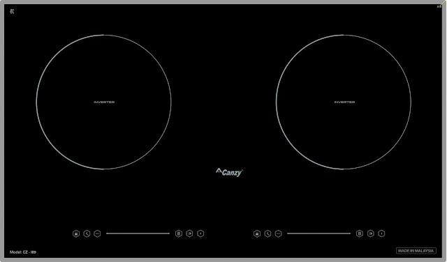 Bếp từ đôi Canzy CZ-I89 (Malaysia)