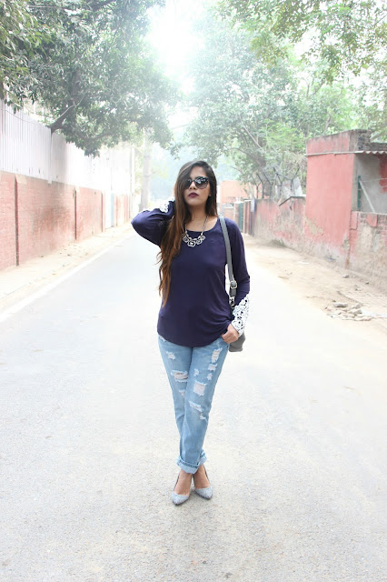 fashion, how to style distressed denim, how to style boyfriend jeans, winter fashion trends 2015, CNDirect, cheap lace top, delhi blogger, delhi fashion blogger, indian blogger, lazy winter outfit, winter must haves, beauty , fashion,beauty and fashion,beauty blog, fashion blog , indian beauty blog,indian fashion blog, beauty and fashion blog, indian beauty and fashion blog, indian bloggers, indian beauty bloggers, indian fashion bloggers,indian bloggers online, top 10 indian bloggers, top indian bloggers,top 10 fashion bloggers, indian bloggers on blogspot,home remedies, how to