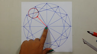 tutorial como dibujar un mandala, como dibujar diseño geometría Islámica, #mandala , mandala, dibujo, arte, youtube  