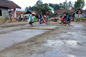 Karang Taruna Gemilang Leuwihalang Desa Guranteng Gotong Royong Bangun Lapangan Multifungsi. 
