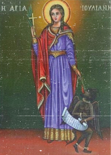 Virgin Martyr saint Iuliani - December 21