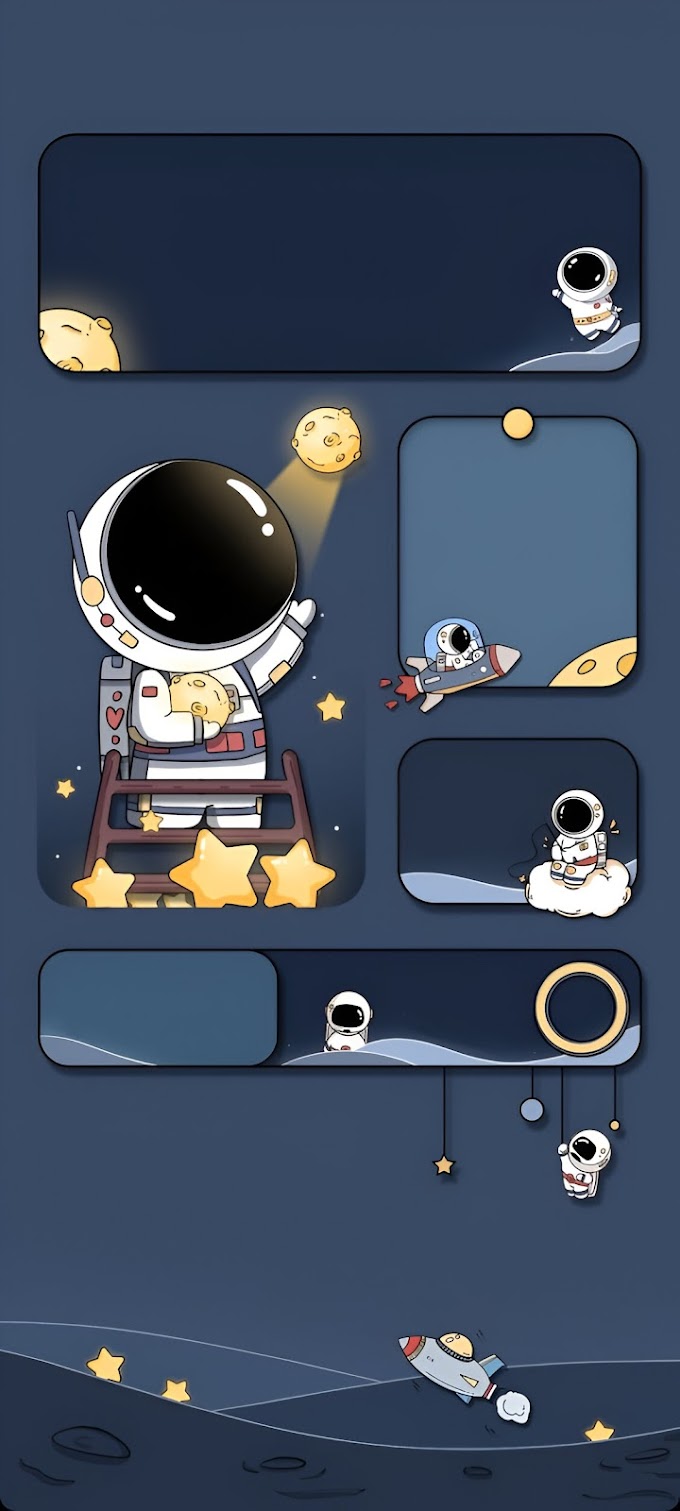 Cute Astronaut Wallpaper 