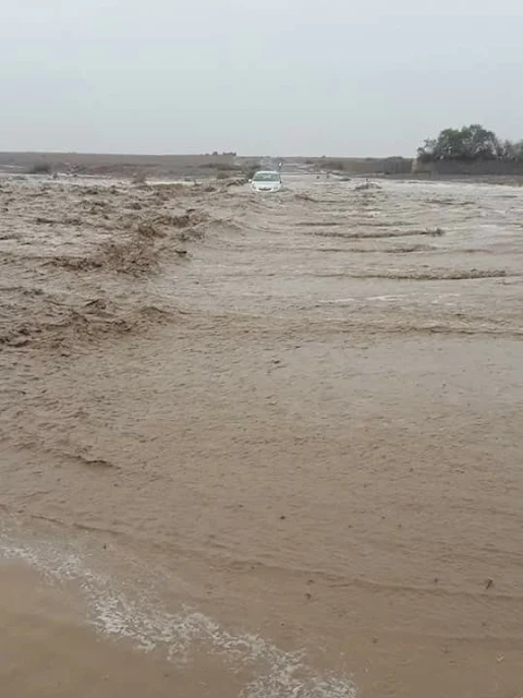 نجاة أساتذة اليوم من موت محقق بعد فياضان واد نواحي مراكش 