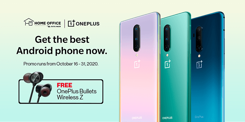 Deal: Digital Walker offers PHP 5K off, free gadger with purchases of OnePlus 7T Pro or OnePlus 8