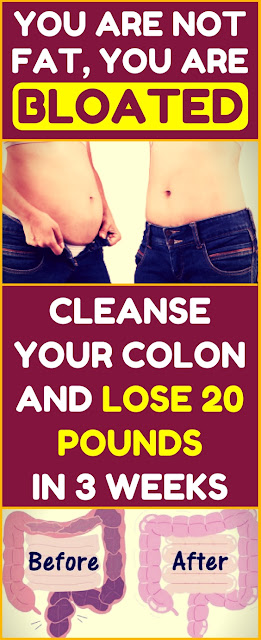 Cleanse your colon and lose 20 pounds in 3 weeks
