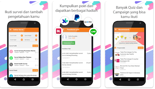 Nusaresearch - Aplikasi Penghasil Saldo PayPal Tercepat