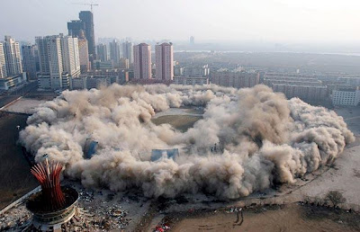 stadium demolish