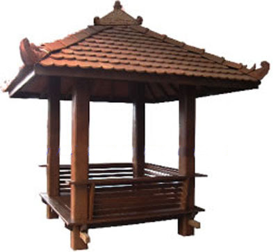 Gazebo Khas Indonesia - Glugu