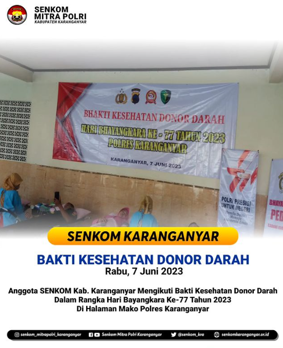 Bhakti Sosial Donor Darah