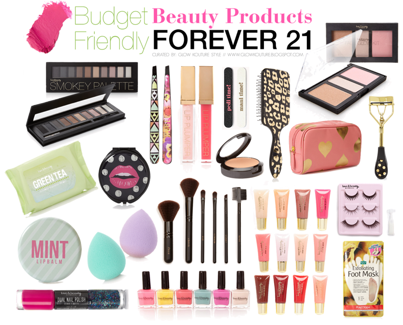 Budget Friendly: Beauty Products: Forever 21