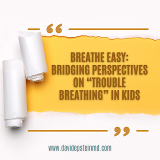 Parents and caregivers will often describe their child as having “trouble breathing”. However, the description of “trouble breathing” means something different to medical providers. #troublebreathing #respiratorydistress #parents #doctors #children