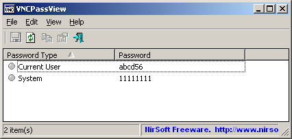 vncpassview Best Password Crackers (Part 2)