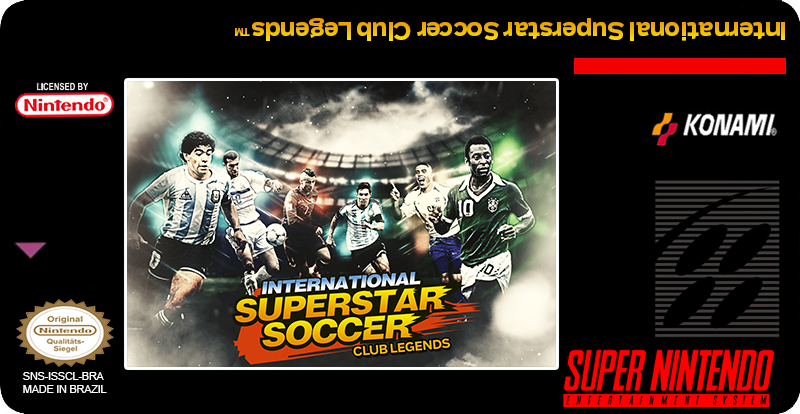 Super Nintendo Para Sempre International Superstar Soccer Club Legends