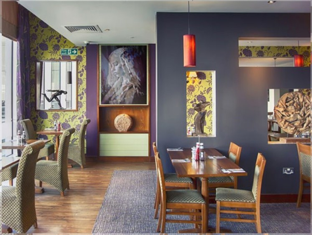 Elegant Minimalist Cafe Interior