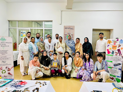 AIOU Islamabad Organizes Swish Activity to Raise Environmental Awareness and Foster Community Involvement