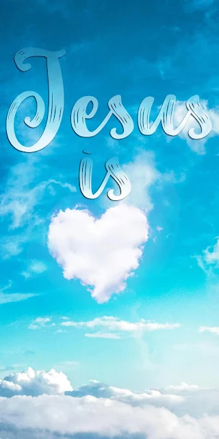 Jesus Is Love Aesthetic Iphone Wallpaper