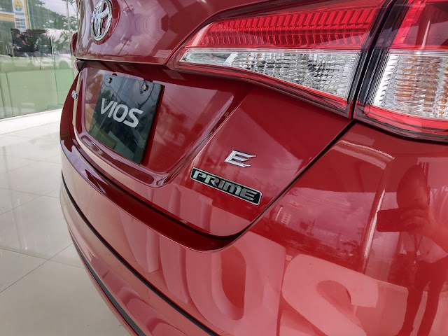 PHOTOS: 2019 Toyota Vios 1.3E Prime - Red Mica Metallic