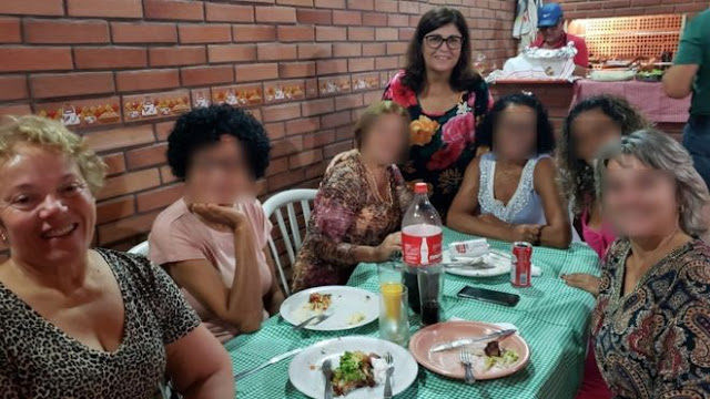 Um dia antes da festa, a responsável pelo evento, a servidora pública Vera Lúcia Pereira, havia completado 59 anos. O avanço do novo coronavírus quase fez a família desistir da comemoração. 