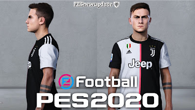 PES 2020 Faces Paulo Dybala by Alief