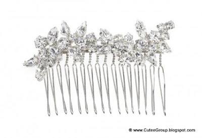 Beautiful Crystal Hair Comb