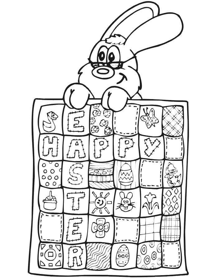 pictures of easter bunnies to color. easter bunnies pictures color.
