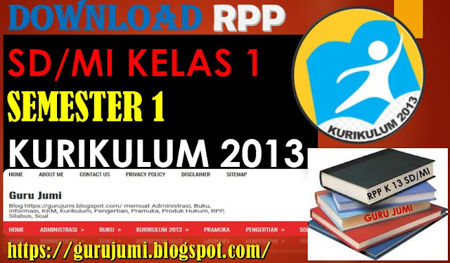 [SoalSiswa.blogspot.com] RPP SD/MI Kelas 1 Semester 1 Kurikulum 2013 Revisi Terbaru 2018 -