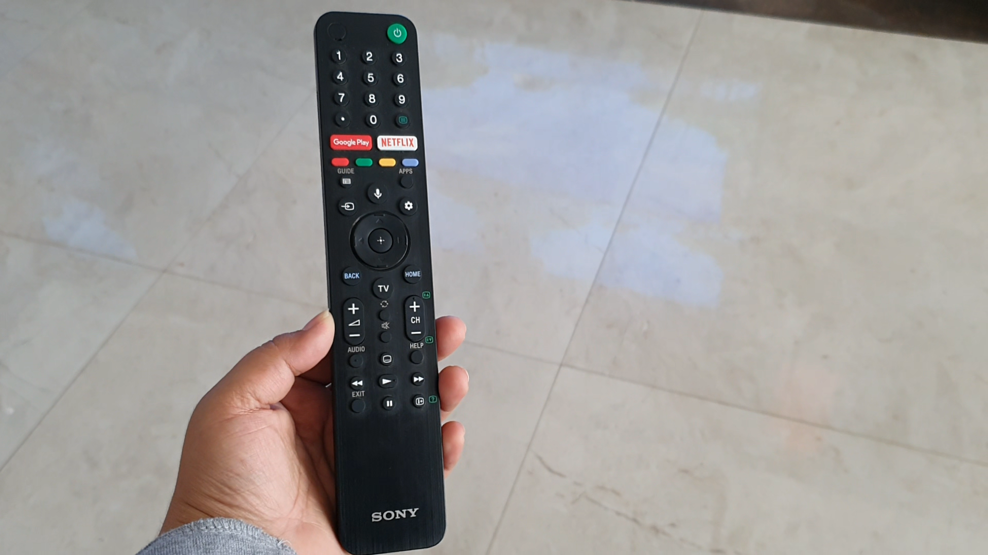 Sony x80j remote
