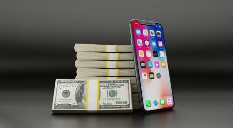 Money made from phone