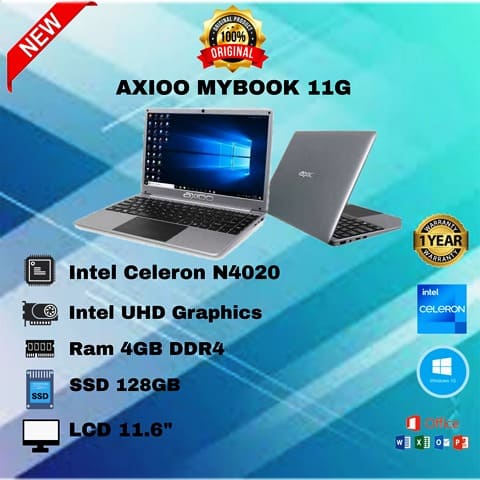 Axioo MyBook 11G, Laptop Murah Meriah untuk Segala Aktivitas