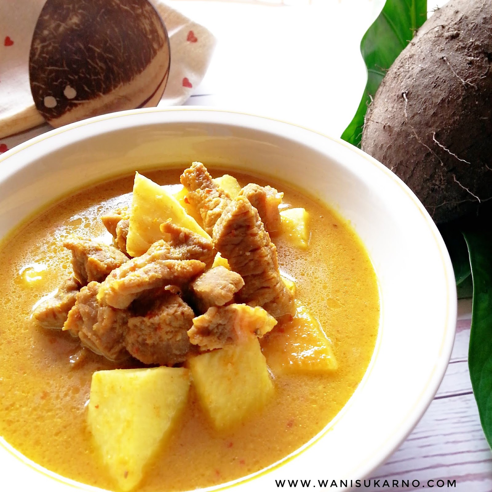 Resepi Gulai Daging Dengan Ubi Badak Dan Juga Tips untuk 