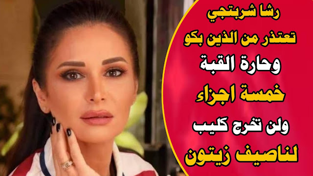 رشا شربتجي تعتذر من الذين بكو وحارة القبة خمسة اجزاء ولن اخرج كليب ناصيف زيتون