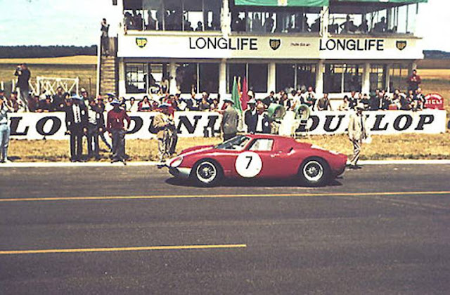 Slot Car Racetrack Custom built 12h Reims-Gueux 1964 