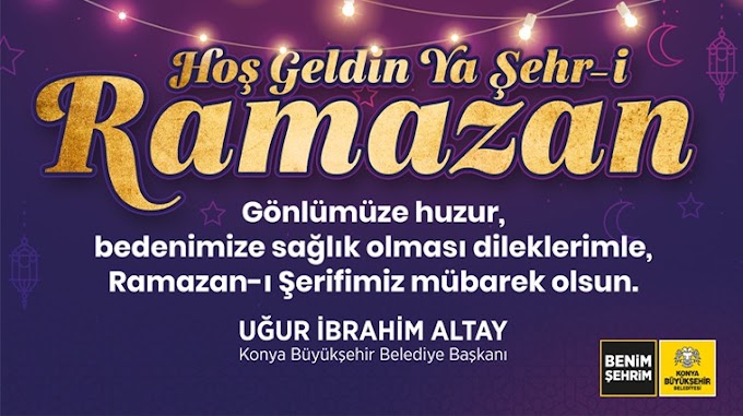 Başkan Altay, Ramazan Ayımız Mübarek Olsun