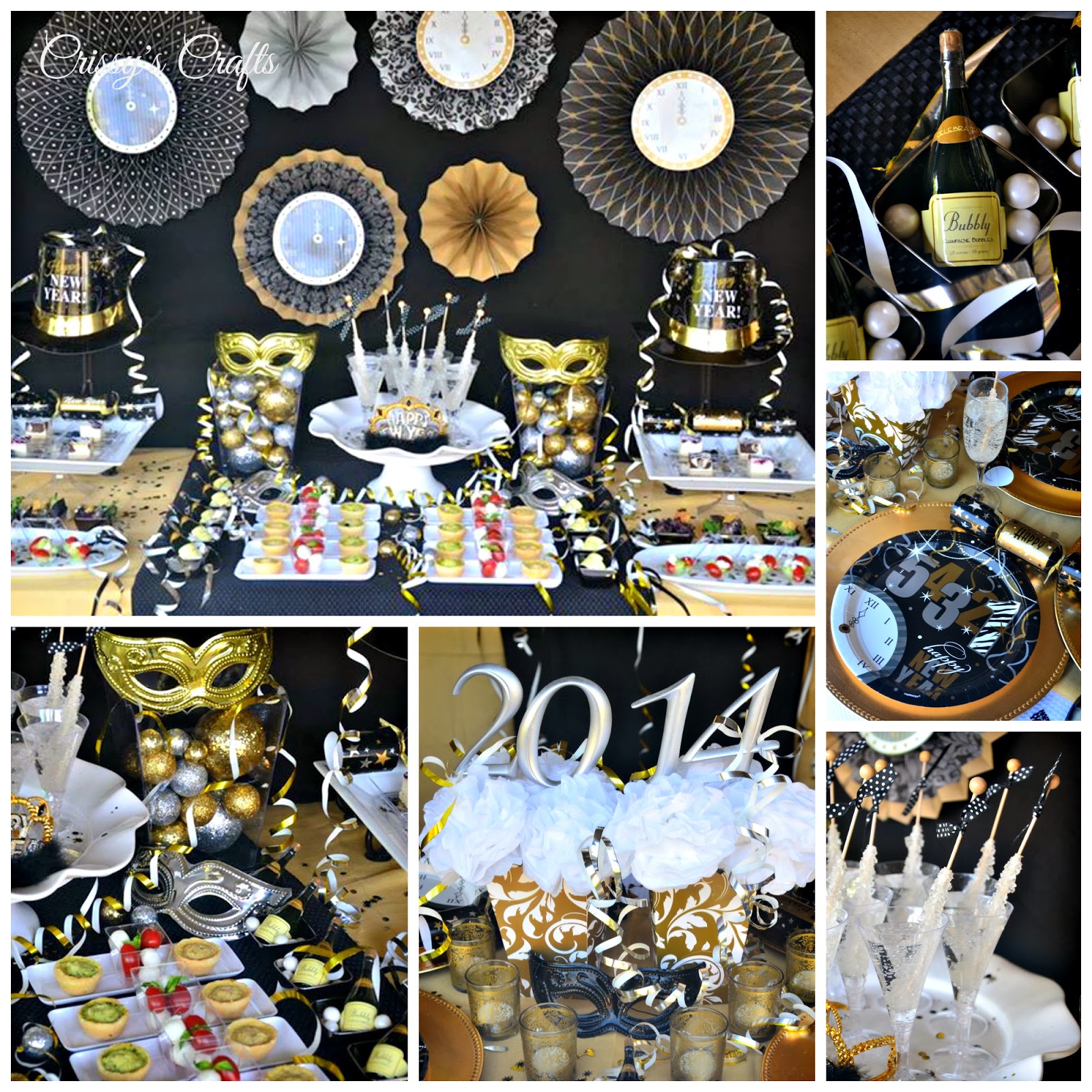 Crissy s Crafts New  Years  Eve  Party  Ideas 