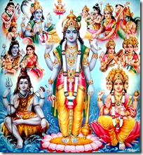 [Worshiping Vishnu]