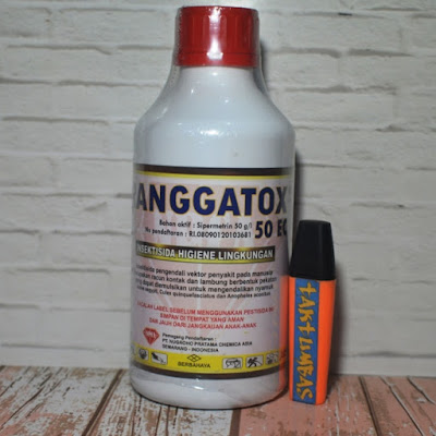 Ranggatox 50EC Insektisida sintetik piretroid bahan aktif sipermetrin basmi nyamuk kecoa lalat semut dengan bau yang tidak menyengat
