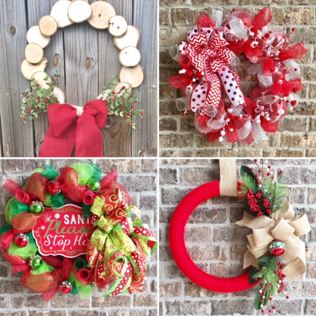 Christmas Wreath, Christmas Decor, Burlap Wreath, Christmas Grapevine, Christmas Magnolia, Christmas Gift