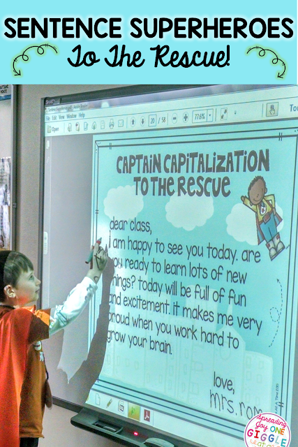 Capitalization and punctuation practice, activities, and anchor charts to use with your students. Help make your students proficient in the rules of proper capitalization and punctuation while having fun doing it!