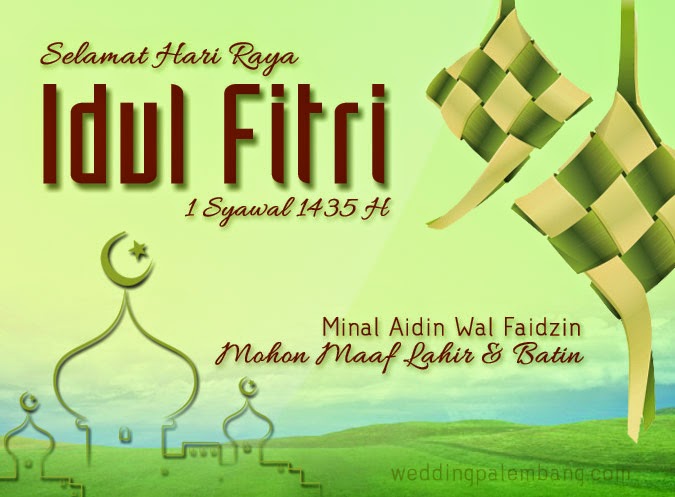  GAMBAR  KARTU  UCAPAN SELAMAT HARI RAYA IDUL FITRI  1435 H 