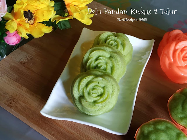 Bolu Pandan Kukus